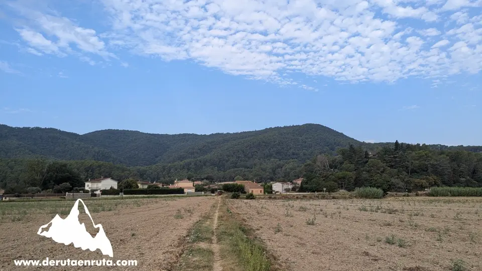 
Atravesando el campo