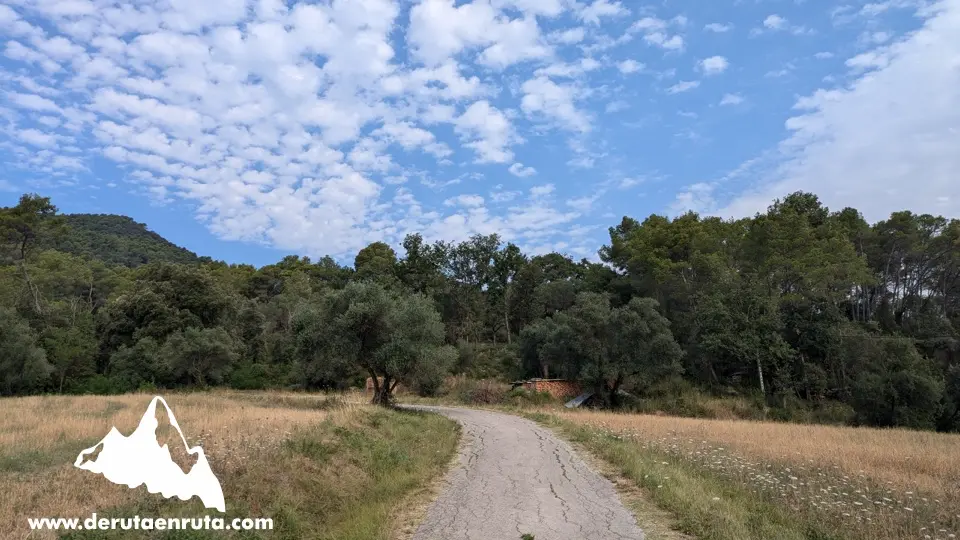 
Inicio de la subida asfaltada