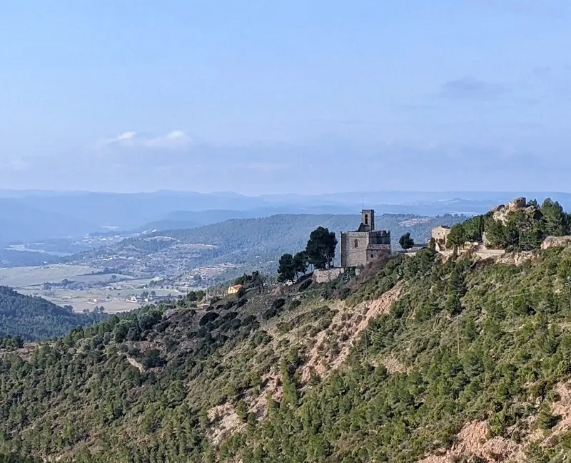 Puig de Sant Miquel desde Rubió
