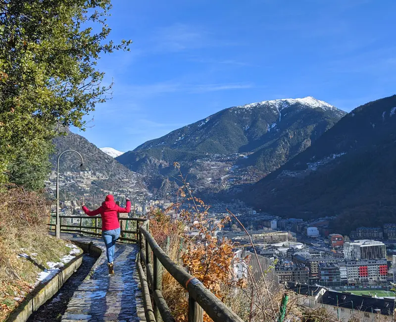 Itinerario del Rec del Solà en Andorra